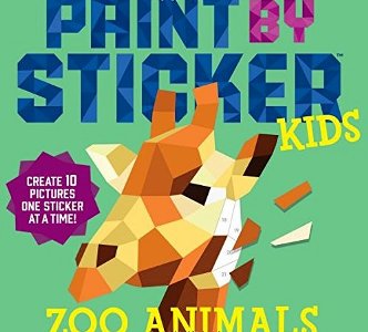 Paint by Sticker Kids: Zoo Animals