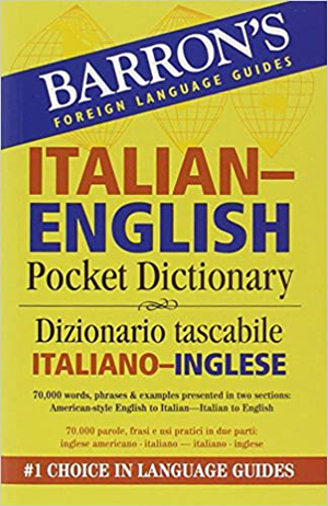 Italian english pocket bilingual dictionary