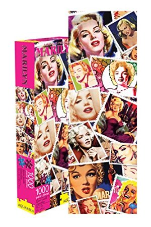 Marilyn Monroe Stamps slim 1000 piece jigsaw puzzle