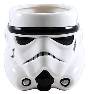 Storm Trooper Big Face 3D Sculpted Ceramic Mug*