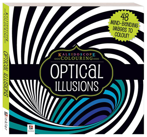 Kaleidoscope Colouring Books Optical Illusion Yello