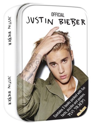 Justin Bieber Tin of Books