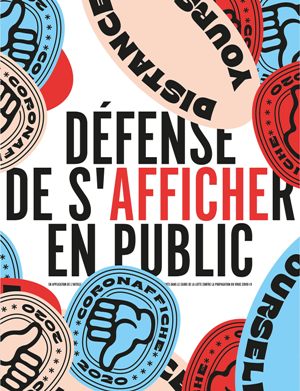 Défense de s'afficher en public