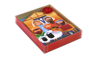 Nativity Tri-Fold Notecards