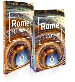 Rome et le Vatican (guide et carte laminée)