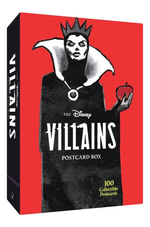 The Disney Villains Postcards Box