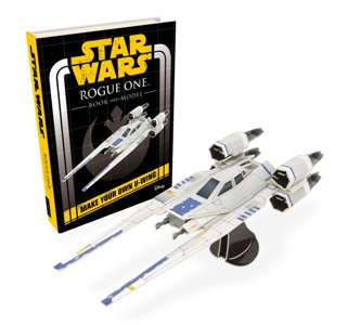 Star Wars Rogue One Book and Model