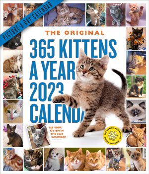 365 Kittens-A-Year Picture-A-Day Wall Calendar 2023