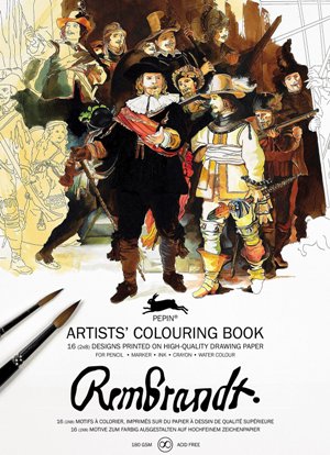 Rembrandt: Artists' Colouring Book