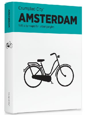 Crumpled City Map-Amsterdam