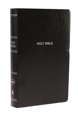NKJV, Gift and Award Bible, Leather-Look, Black