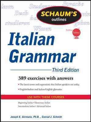 Schaum's Outline of Italian Grammar