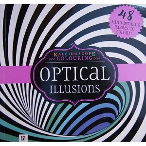 Kaleidoscope Colouring Books Optical Illusion pink*