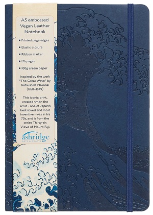 Hokusai in Vegan Leather