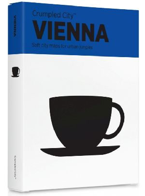 Crumpled City Map-Vienna