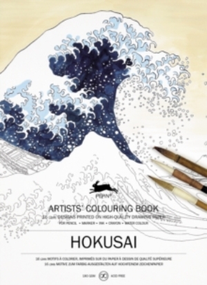 Hokusai: Artists' Colouring Book