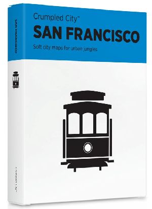 Crumpled City Map-San Francisco