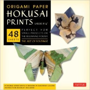 Origami Paper Hokusai Prints Large 8 1/4