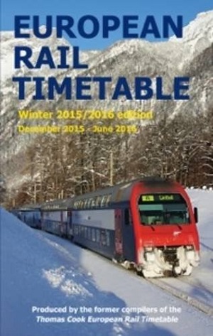 European Rail Timetable Winter 2015-2016