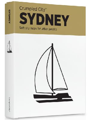 Crumpled City Map-Sydney
